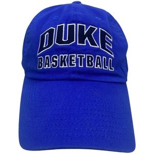 Vintage Nike Duke University Blue Devils NCAA Basketball Strapback Dad Cap Hat